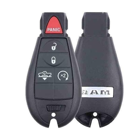 OEM: REF: 2015-2018 Ram / 5-Button Fobik / PN: 68159655AD / GQ4-53T